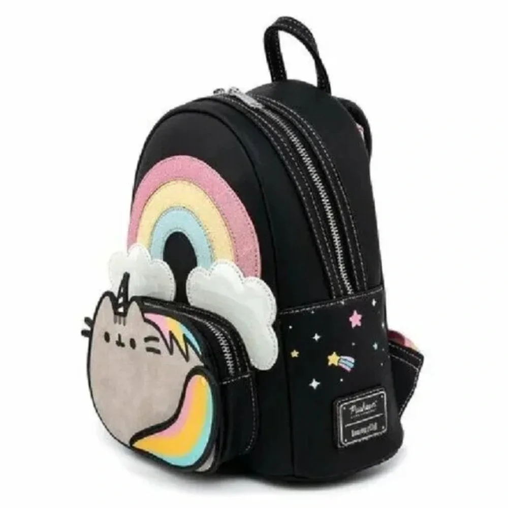 Loungefly Pusheen Rainbow Clouds Unicorn Mini Backpack‎